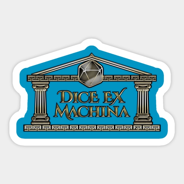 Dice Ex Machina Sticker by Saving Throw Loot